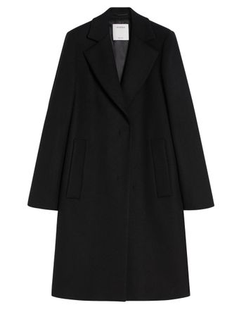 Sportmax Black Wool Coat