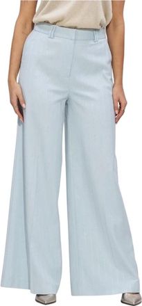 Aaiko Broeken, Dames, Blauw, L, Polyester, Nore Sequins VIS 532