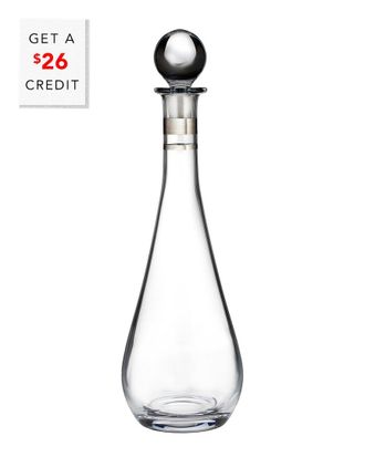 Waterford Elegance Decanter Tall Platinum Bandwith $26 Credit