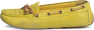Bottega Veneta Mocassini con design Intrecciato - Giallo