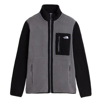 The North Face Yumiori Full Zip - Heren - Fleece jassen - Grijs - M - Polyester - Fitness