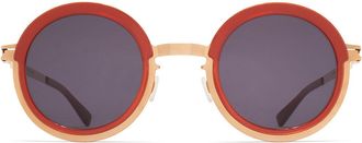 Mykita Phillys 799 Womens Sunglasses Gold Size 47