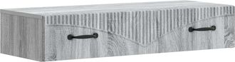vidaXL Mesa Lateral Montada En La Pared 87,5 X 34,5 X 17 Cm Vidaxl