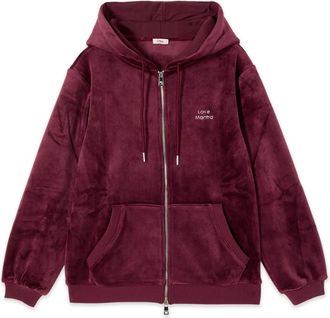 Oltre Hoodies - Dames - Vesten met rits - Rood - M - Hoodies & sweatvesten