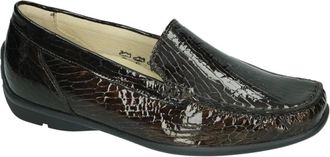 Waldl&auml;ufer Schoenen, Dames, Bruin, 37 EU, Wol, Harriet Loafer