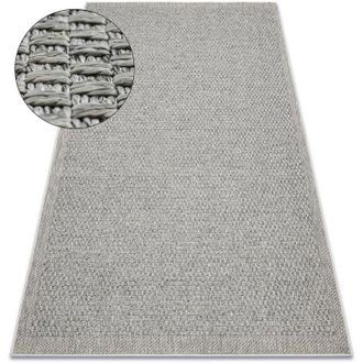RugsX Rugsx - Alfombra Origi 3667 Gris - Hilo De Sisal Tejido Plano Grey 78x150 Cm