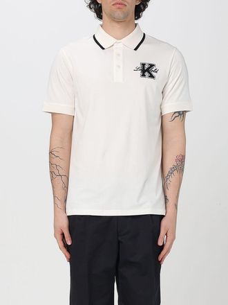 Karl Lagerfeld Polo Karl Lagerfeld in cotone stretch con monogram