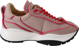 Jimmy Choo London Womens Raine Sneakers In Ballet Pink/red