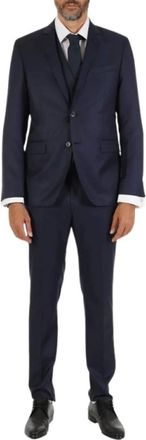 Karl Lagerfeld Hombre, Trajes, Azul, Talla: L