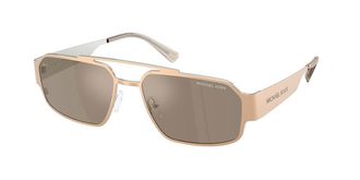 Michael Kors MK1182 CAPE TOWN 10145A Mens Sunglasses Gold Size 58