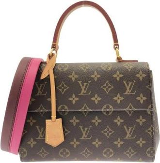 Louis Vuitton Pre-owned Cluny BB Monogram Schoudertas - Dames - Vintage Handtas - Bruin - ONE Size - Vintage