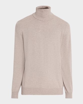 Brunello Cucinelli Men & apos;s Cashmere Turtleneck Sweater