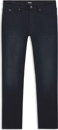 BOSS Delaware blue slim-fit jeans in knitted denim