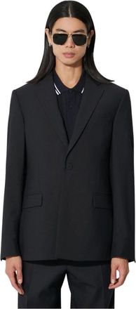 424 Blazer met enkele knoop - Heren - Blazers - Blauw - L - Katoen - Jassen