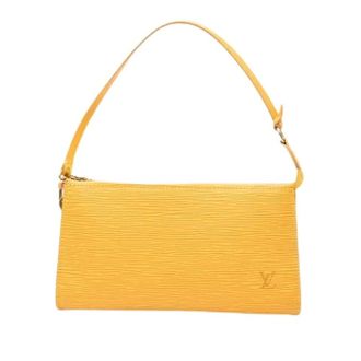 Louis Vuitton Pre-owned Shoulder Bags, female, Yellow, Size: ONE SIZE Pre-owned Vintage Shoulder Bag