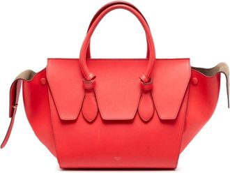 Celine Pre-owned Handbags, female, Red, Size: ONE SIZE Pre-owned Leather Handbag