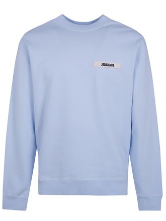 Jacquemus Le Sweatshirt Gros Grain Round Neck Sweatshirt