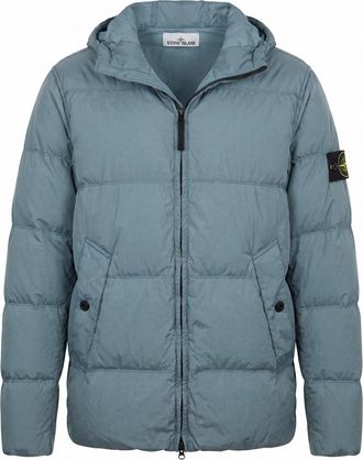 Stone Island Garment Dyed Crinkle Reps Ny Jacket