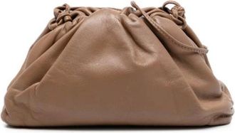Bottega Veneta Pre-owned Clutches, female, Brown, Size: ONE SIZE Pre-owned The Pouch