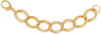 Susan Caplan Vintage Bracciale a catena anni 90 - Oro