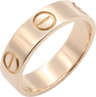 Cartier Gold Pink Gold (18K) Band Ring (Pre-Owned)