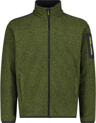 F.lli Campagnolo Jacket Jacquard Knitted 38H2237 Fleecejacke f&uuml;r Herren | oliv