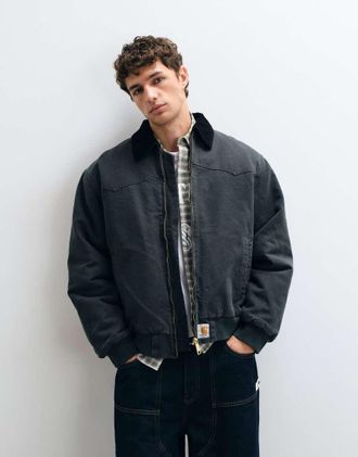 Carhartt Work in Progress OG giacca Santa Fe verde scuro