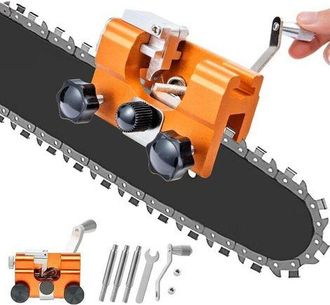 OEM Afilador De Cadena Para Motosierra, Plantilla Para Afilar Cadenas De Motosierra, F&aacute;cil De Usar, Kit De Afilado De Cadena Para Motosierra, Para Todo Ti