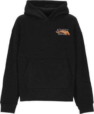 Amiri Hoodie met logoprint - Zwart