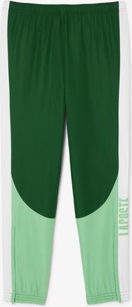 Lacoste Sport Mens Tennis Colour Block Joggers in Green - Size X-Large