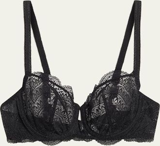 Simone Pérèle Karma Demi-Cup Convertible Lace Bra