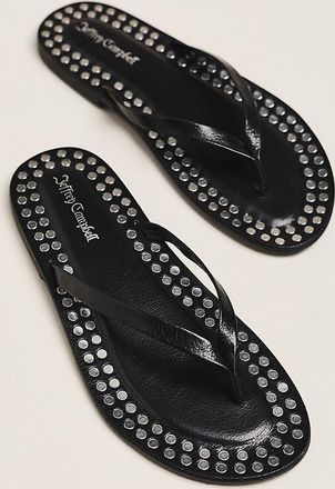 Jeffrey Campbell Katrina Studded Flip Flops