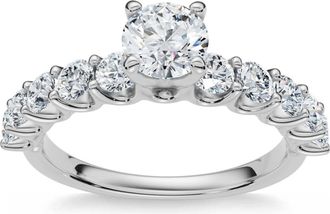 Pompeii3 1 Ct Diamond Engagement Ring in 14k White, Yellow, or Rose Gold