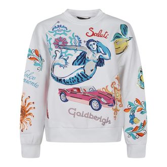 Goldbergh Cotton Jumper Over Fit - female - GOLDBERGH - Training Jackets - White - M - Sport