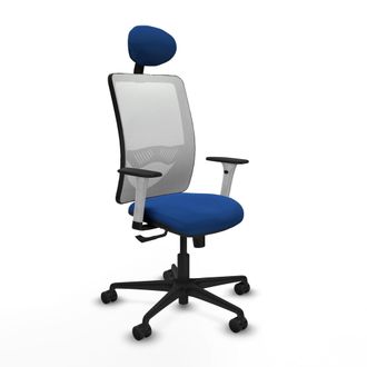 Piqueras y Crespo Silla De Oficina Piqueras Y Crespo Zulema Blanco Mecanismo S&iacute;ncrono
