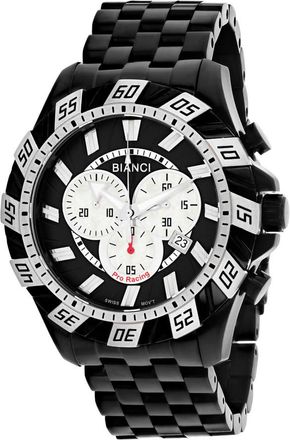 Roberto Bianci Valentino Chronograph Quartz Black Dial Mens Watch RB70603