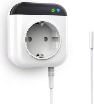 OEM Termostato Wifi - Programable 7 D&iacute;as - Sensor Integrado - Control Remoto V&iacute;a App - Compatible Con Asistentes De Voz - 1 Unidad
