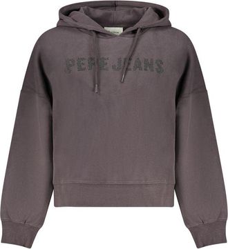 Pepe Jeans London Zwarte Katoenen Dames Sweatshirt