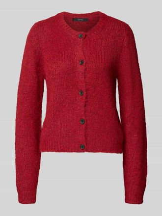 Vero Moda Regular Fit Strickjacke mit Woll-Anteil Modell NOVAH in Bordeaux, Größe XS