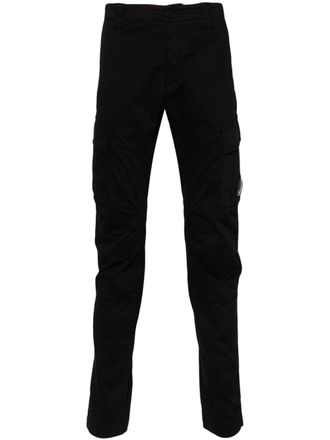 C.P. Company Cargo broek met lens-detail - Zwart