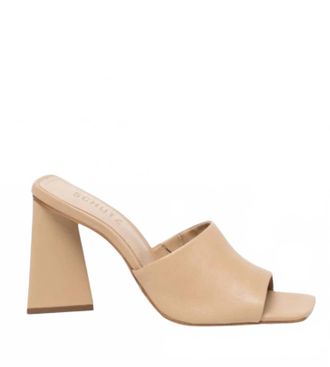 Schutz Womens Lizah Heeled Sandal In Light Nude
