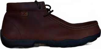 Twisted X Boots Mens Leather Safety Toe Sneakers In Brown
