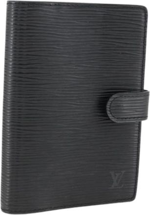 Louis Vuitton Pre-owned Accessories, female, Black, Size: ONE SIZE Pre-owned Day Planner Cover