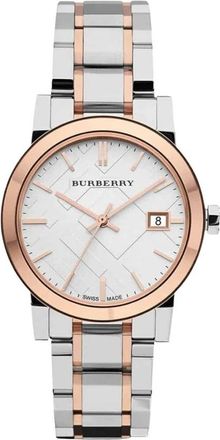 Burberry Bu 9105 Horloge - unisex - Horloges - Roze - ONE Size - Accessoires