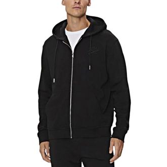 Karl Lagerfeld Heren, Sweatshirts & Hoodies, Zwart, Maat: XL Katoen