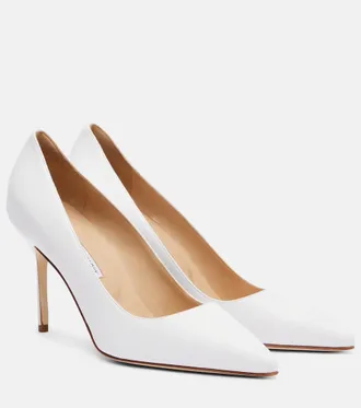 Manolo Blahnik BB 90 leather pumps