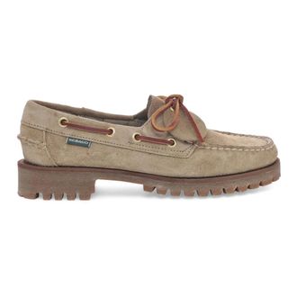 Sebago Sailor Shoes, female, Beige, Size: 10 1/2 US Ranger Artisan Ox