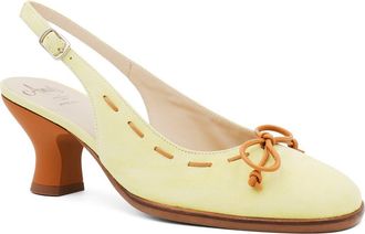 Amalfi By Rangoni Baila Slingback Pump in Green Cashmere at Nordstrom, Size 5.5