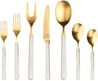 Mepra Fantasia Ice Gold Flatware Set - 32 Pieces in Porcelain at Nordstrom