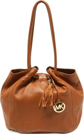 Michael Kors Borsa con nappa - Marrone